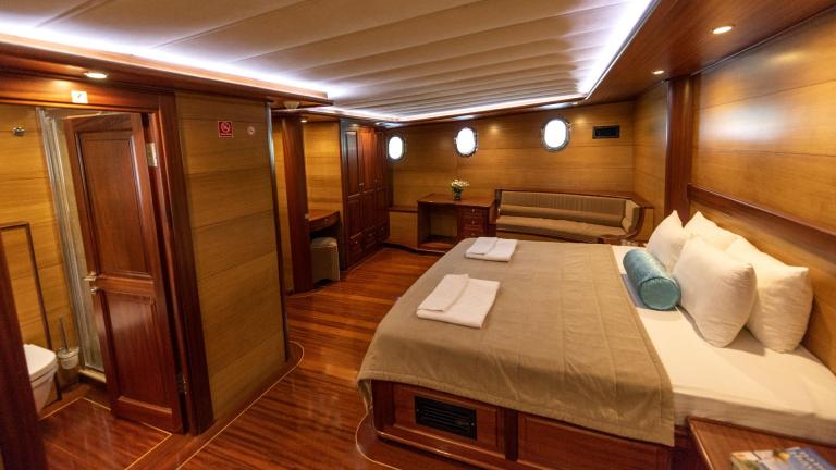 Two-person guest cabin of luxury gulet Kayhan 4 image 2
